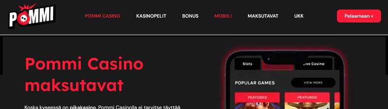 Alusta käyttää vain Brite-maksupalvelua
