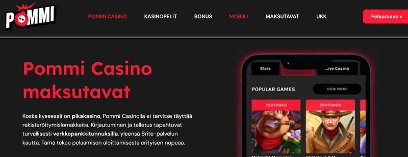 Kasinolla on kaksi tapaa